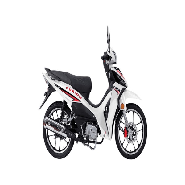 Moto Kenton Fusion 125 cc Blanco 2