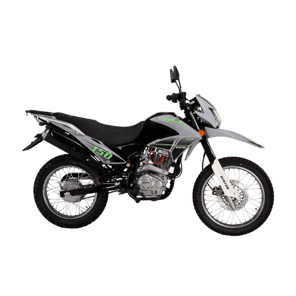 Moto Trail Kenton Shark 150 cc Negro/Gris