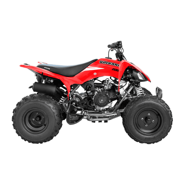 Moto Kenton Cuaciclon Volkano 200 Off Road Rojo